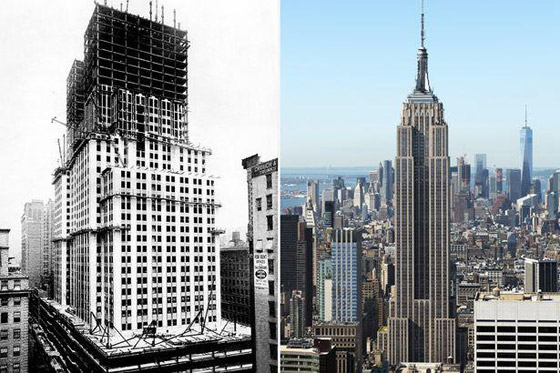 صور لتشييد أكثر المعالم شهرة في العالم صورة رقم 5