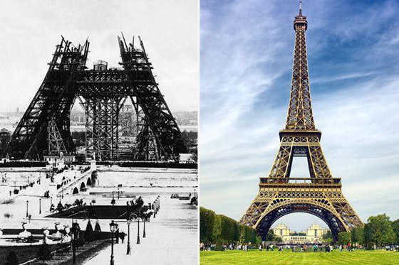 صور لتشييد أكثر المعالم شهرة في العالم صورة رقم 1