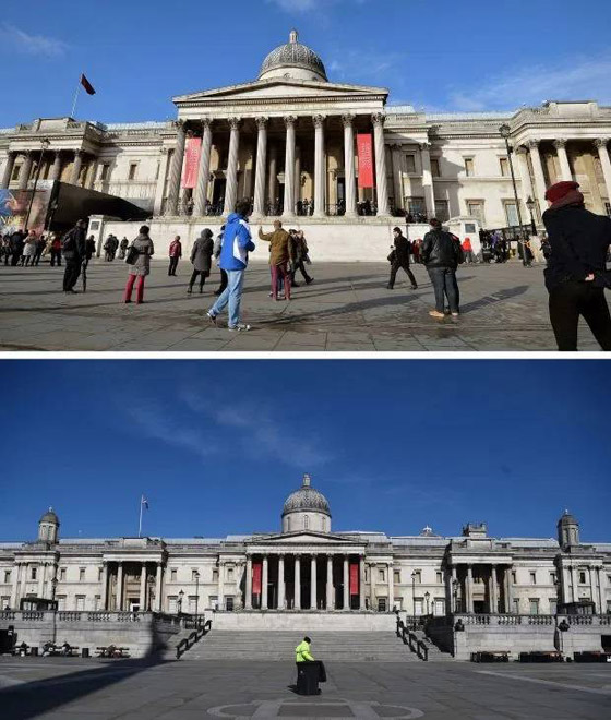 لندن مدينة أشباح... صور تكشف تأثير كورونا في السياحة البريطانية صورة رقم 8