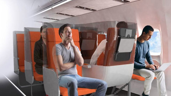 طائرات ما بعد كورونا.. تباعد ومقاعد معزولة صورة رقم 1