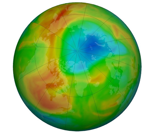 انغلاق أكبر ثقب لطبقة الأوزون فوق القطب الشمالي.. ما علاقة كورونا؟ صورة رقم 3
