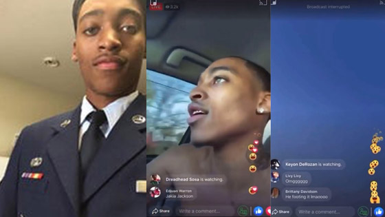 فيديو وصور: شاب أمريكي يبث عملية مقتله مباشرة على يد الشرطة! صورة رقم 1 فيديو وصور: شاب أمريكي يبث عملية مقتله مباشرة على يد الشرطة! صورة رقم 1