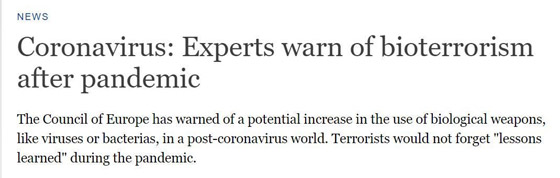 مخاوف من إرهاب بيولوجي بعد كورونا! وخطة كان بإمكانها إنقاذ العالم! صورة رقم 2