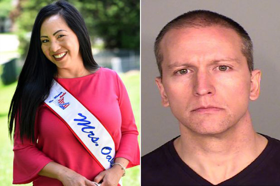 زوجة الشرطي المتهم بقتل جورج فلويد تطلب الطلاق بعد القبض عليه! صورة رقم 1