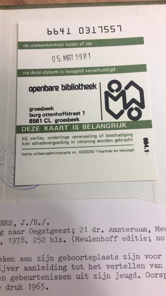 هولندي يعيد كتابا للمكتبة بعد أربعين عاما من استعارته! والغرامة ضخمة! صورة رقم 1