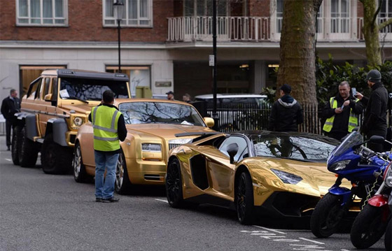 صور أغرب أشياء اشتراها الأمراء العرب: حمام من الذهب وسيارة من الماس صورة رقم 10