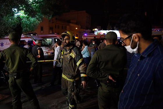 بالفيديو والصور: 19 قتيلا بانفجار ضخم في عيادة طبية في طهران صورة رقم 16 بالفيديو والصور: 19 قتيلا بانفجار ضخم في عيادة طبية في طهران صورة رقم 16