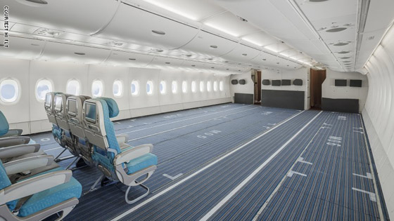 داخل أول طائرة من طراز A380 يتم تحويلها للشحن في العالم صورة رقم 1