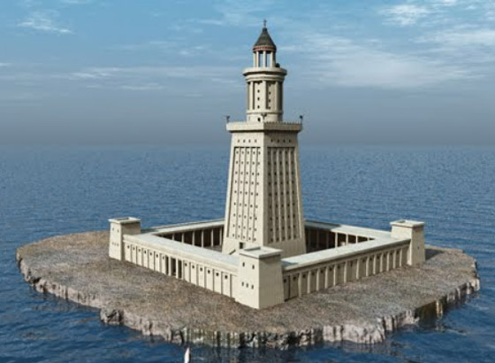 فنار (فاروس) الإسكندرية.. الأقدم بالبحر المتوسط وإحدى العجائب القديمة صورة رقم 5 فنار (فاروس) الإسكندرية.. الأقدم بالبحر المتوسط وإحدى العجائب القديمة صورة رقم 5