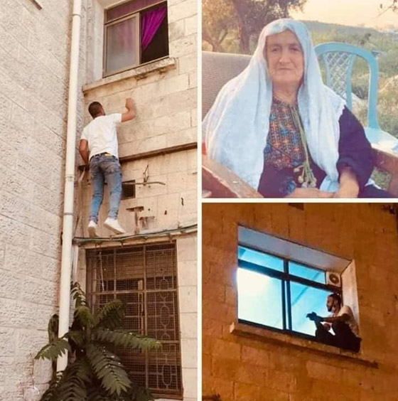 فلسطيني ظل يراقب والدته المصابة بكورونا من شباك المستشفى لحين وفاتها صورة رقم 2 فلسطيني ظل يراقب والدته المصابة بكورونا من شباك المستشفى لحين وفاتها صورة رقم 2