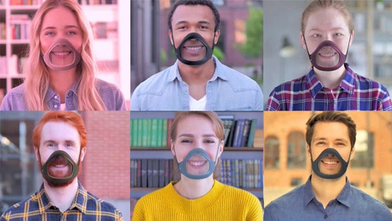 شاهد كمامة ذكية تصدّ كورونا ولا تحجب من وجهك إلا القليل صورة رقم 2