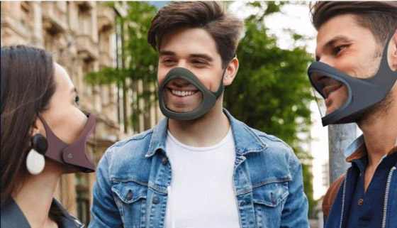 شاهد كمامة ذكية تصدّ كورونا ولا تحجب من وجهك إلا القليل صورة رقم 3