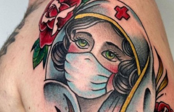 جديد العالم.. صور كورونا وشوماً على الأجساد صورة رقم 3