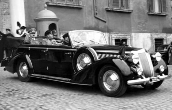 هتلر وموسوليني: اجتمعوا على الديكتاتورية وحب السيارات الفارهة! صورة رقم 14 هتلر وموسوليني: اجتمعوا على الديكتاتورية وحب السيارات الفارهة! صورة رقم 14