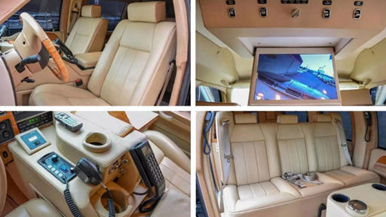 سيارة ملك الأردن معروضة للبيع: مضادة للرصاص ومصممة كالدبابة صورة رقم 2