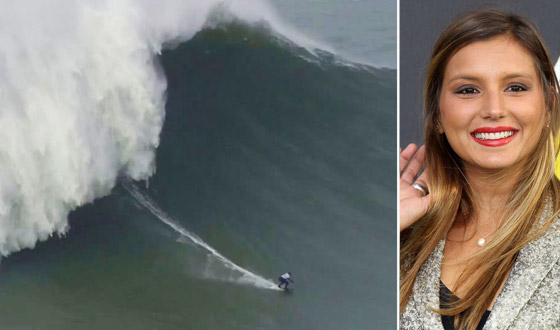 لقطة توقف القلب: برازيلية تحطم رقما قياسيا بركوب أكبر موجة أسطورية! صورة رقم 11