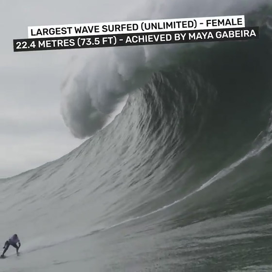 لقطة توقف القلب: برازيلية تحطم رقما قياسيا بركوب أكبر موجة أسطورية! صورة رقم 6