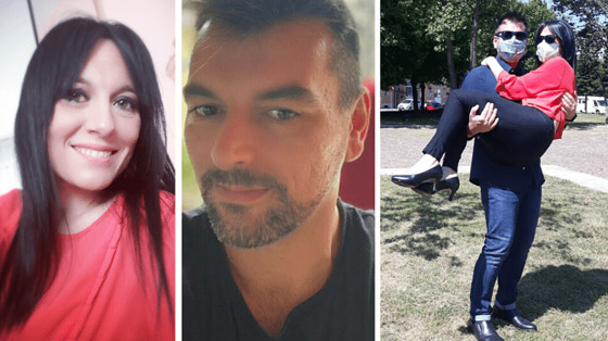 روميو وجولييت الحجر الصحي: إيطاليان يحتفلان بخطوبتهما من الشرفة صورة رقم 5