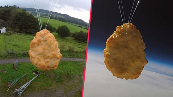 قطعة دجاج تسافر للفضاء.. احتفال غريب لشركة أيسلندية بعيدها الـ50 صورة رقم 7