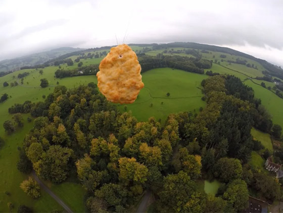 قطعة دجاج تسافر للفضاء.. احتفال غريب لشركة أيسلندية بعيدها الـ50 صورة رقم 4