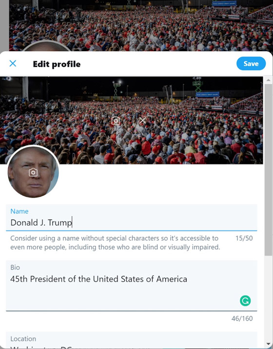 كلمة السر سهلة جدا.. هولندي يخترق حساب الرئيس ترامب على تويتر صورة رقم 3