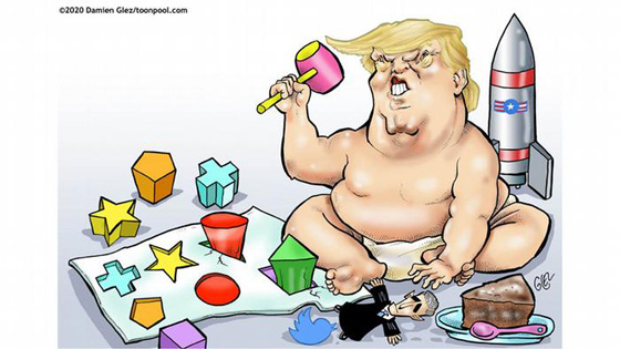 الانتخابات الأمريكية بريشة رسامي الكاريكاتير حول العالم صورة رقم 5 الانتخابات الأمريكية بريشة رسامي الكاريكاتير حول العالم صورة رقم 5