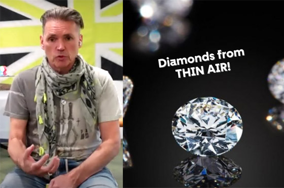 فيديو وصور: إنتاج ألماس صديق للبيئة مصنوع بالكامل من الهواء صورة رقم 9