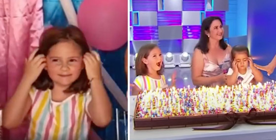 فيديو مضحك: خناقة أختين لإطفاء شمعة عيد الميلاد ينتهي بتورتة بـ500 شمعة صورة رقم 9