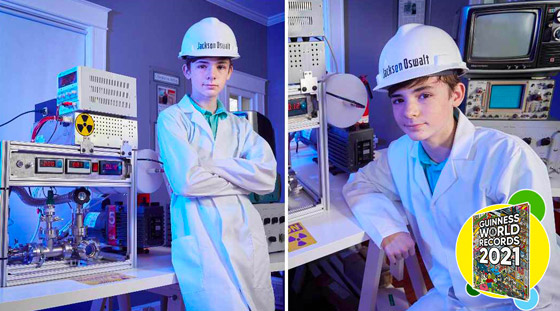 طفل أمريكي يدخل موسوعة غينيس كأصغر عالم نووي في العالم! صورة رقم 1