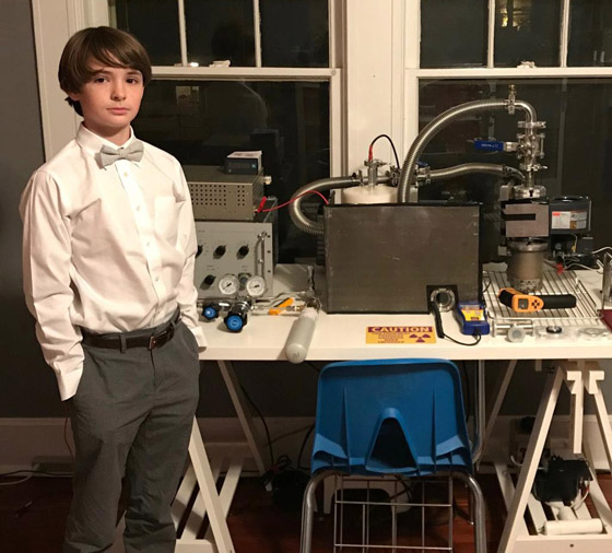 طفل أمريكي يدخل موسوعة غينيس كأصغر عالم نووي في العالم! صورة رقم 15