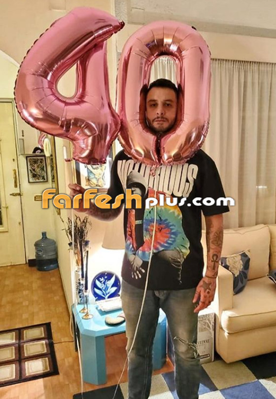 صور: أحمد الفيشاوي يحتفل بميلاده الـ40 مع زوجته ووالدته على طريقته صورة رقم 3