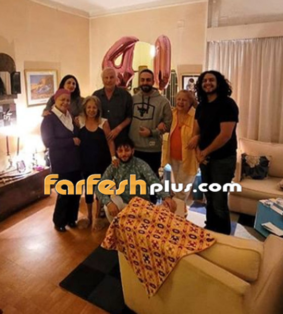 صور: أحمد الفيشاوي يحتفل بميلاده الـ40 مع زوجته ووالدته على طريقته صورة رقم 4