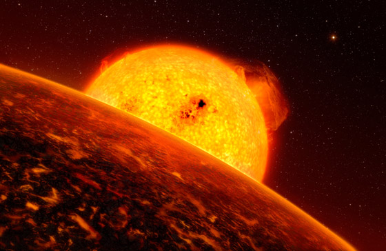 تعرفوا على كوكب الجحيم.. فيه أمطار من صخور ومحيط من حمم بركانية صورة رقم 11