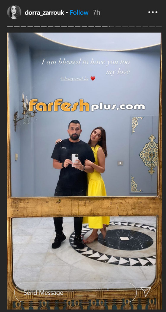 بالصور: الفنانة درة وزوجها هاني سعد يتبادلان الرسائل الرومانسية صورة رقم 2 بالصور: الفنانة درة وزوجها هاني سعد يتبادلان الرسائل الرومانسية صورة رقم 2