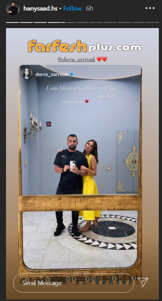 بالصور: الفنانة درة وزوجها هاني سعد يتبادلان الرسائل الرومانسية صورة رقم 4 بالصور: الفنانة درة وزوجها هاني سعد يتبادلان الرسائل الرومانسية صورة رقم 4