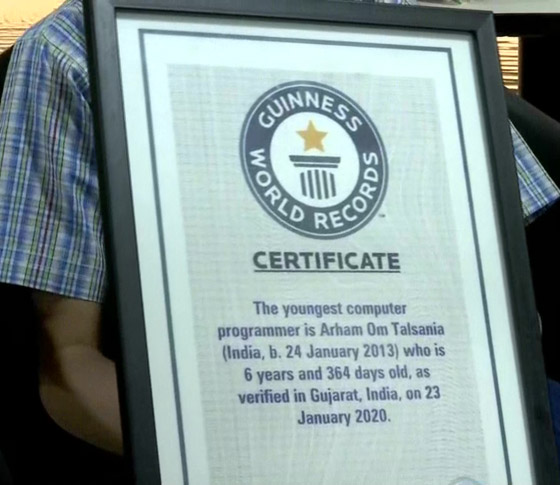 طفل هندي (6 سنوات) يدخل موسوعة غينيس كأصغر مبرمج كمبيوتر بالعالم صورة رقم 9