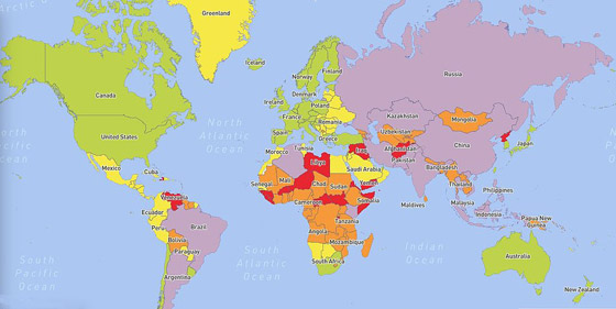 دول عربية تتصدرها.. أخطر وجهات الأرض يُحذر من السفر إليها في 2021 صورة رقم 3