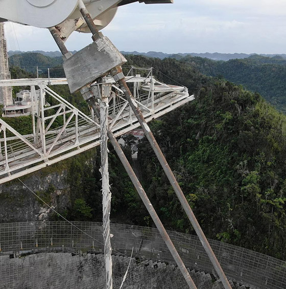 يوم حزين لعلم الفلك.. انهيار تلسكوب أريسيبو العملاق بعد عقود من العمل! صورة رقم 18