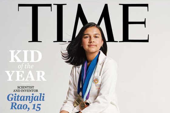 لأول مرة بتاريخها.. مجلة التايم تختار مخترعة صغيرة لقب شخصية العام! صورة رقم 5