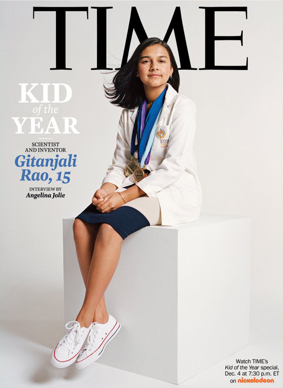 لأول مرة بتاريخها.. مجلة التايم تختار مخترعة صغيرة لقب شخصية العام! صورة رقم 4