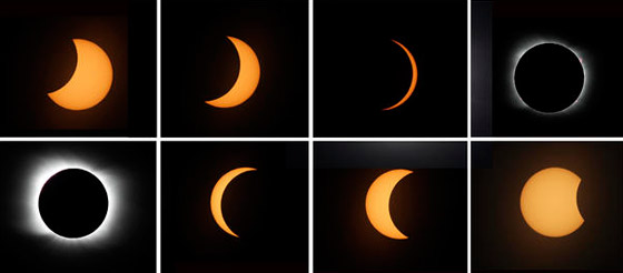 حلقات ماسية ونارية.. آخر كسوف للشمس (كلي وجزئي) في عام 2020 صورة رقم 2