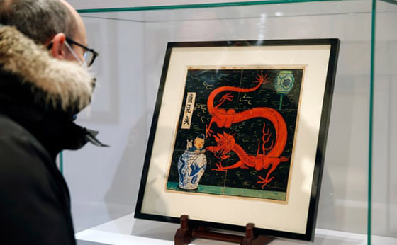 3.8 مليون دولار مقابل رسمة لـ(تان تان) لم تصدر في مجلّد! صور صورة رقم 9