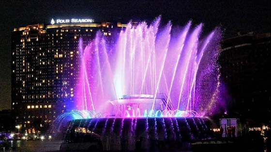 بعد توقف 41 عاما.. نافورة نهر النيل تعود للتلألأ من جديد! فيديو وصور صورة رقم 1