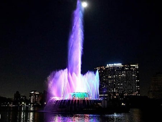 بعد توقف 41 عاما.. نافورة نهر النيل تعود للتلألأ من جديد! فيديو وصور صورة رقم 6