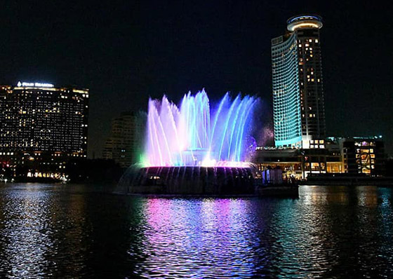 بعد توقف 41 عاما.. نافورة نهر النيل تعود للتلألأ من جديد! فيديو وصور صورة رقم 8