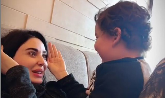 فيديو طريف: ابن سيرين عبد النور يرفض ان تصوره والدته صورة رقم 7