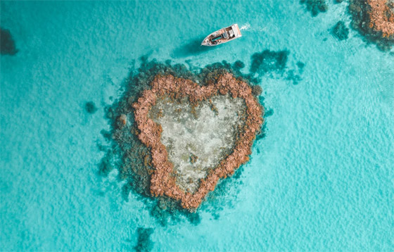 الحب في كل مكان.. إليكم مواقع وأماكن خلابة على شكل قلب حول العالم صورة رقم 3