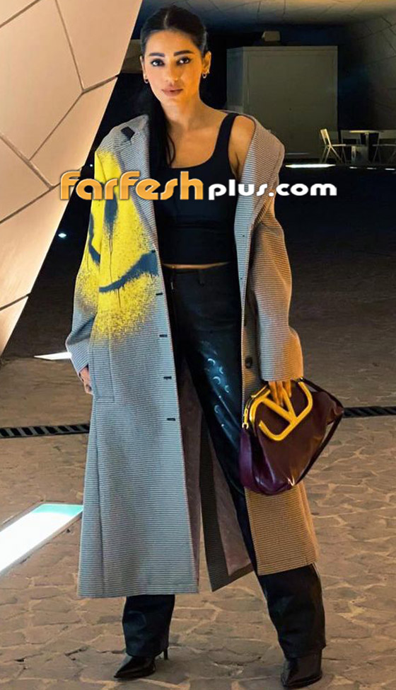 النجمة العراقية رحمة رياض تشعل مسرح (لهون وبس) وتتغزل بالإعلامي هشام حداد! فيديو صورة رقم 12
