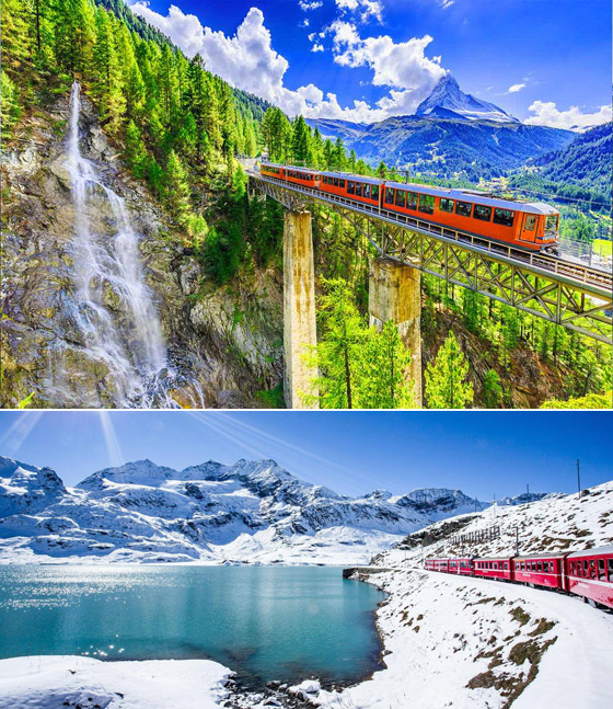 أجمل رحلات القطار الخلابة.. متعة حقيقية ساحرة لا تفوت! صور صورة رقم 5