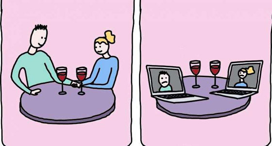 رسومات كرتونية.. كيف أصبح العالم بعد عام من فيروس كورونا؟ صورة رقم 10